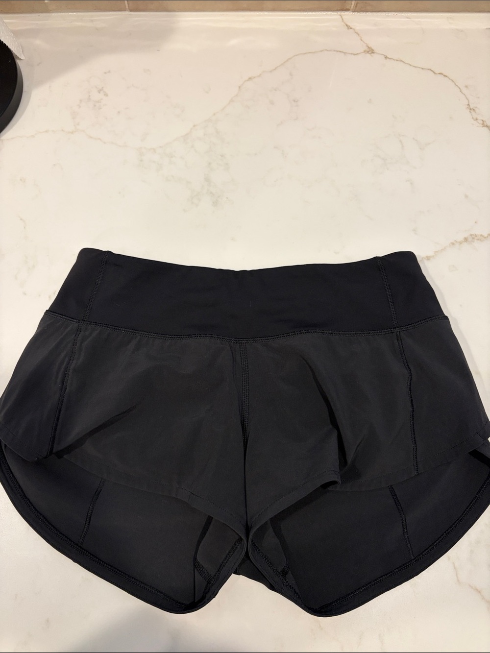 lululemon athletica Black Athletic Shorts